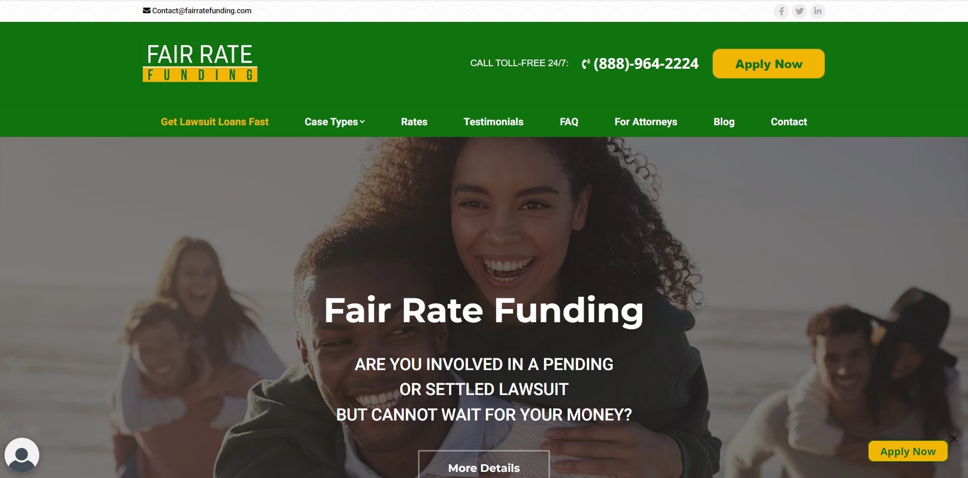 Fair Rate Funding Slide 1