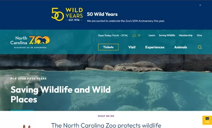 The North Carolina Zoo